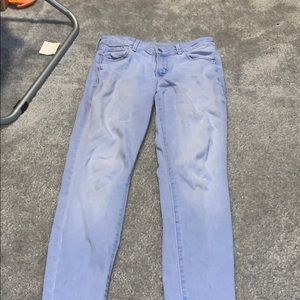 old navy light blue jeans
